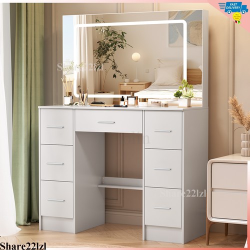 Led vanity set with - vanity,